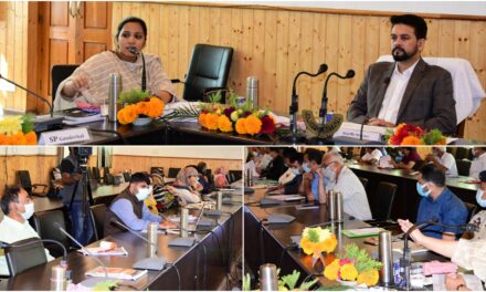 Two-day visit of Union Minister for Information and Broadcasting and Youth Affairs and Sports, Shri Anurag Singh Thakur to Ganderbal concluded
