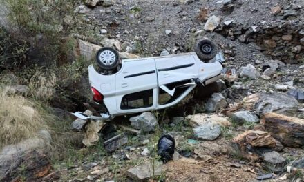 Baramulla Youth Dies As Brand New Car Falls Into Rivulet In Ramban