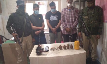 Trio held with arms and ammunition in Kulgam:Police