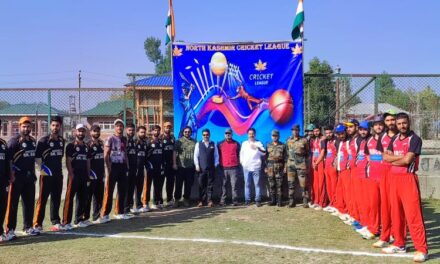 Opening ceremony of North Kashmir Cricket League 2021