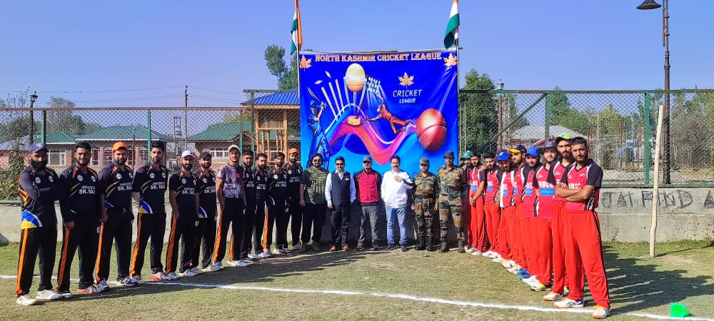 Opening ceremony of North Kashmir Cricket League 2021