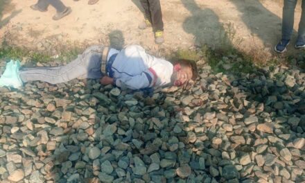 Youth Dies After Hit By Train in Budgam;Railway official urges public to avoid walking along railway tracks