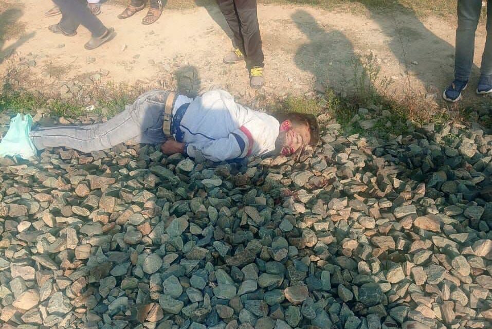 Youth Dies After Hit By Train in Budgam;Railway official urges public to avoid walking along railway tracks
