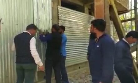 Forest Department Seals Illegal Bandsaw Mills in Verinag Anantnag