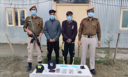 Budgam Police arrests 02 theives; Stolen ATM card,cash & wallet recovered
