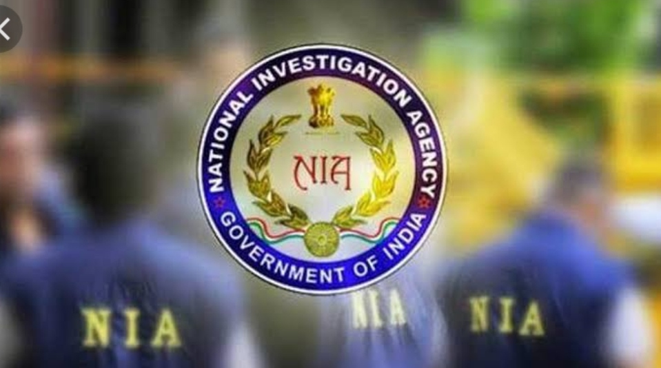 NIA carries out searches in Kashmir capital Srinagar.