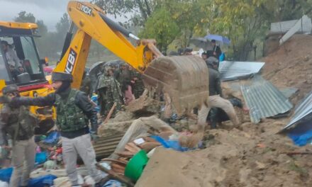 4 of nomad family trapped, rescued as soil bund caves in Tral Pulwama