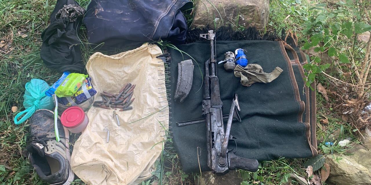 Arms, ammo recovered at encounter site Bhata Dhurian Nar, Poonch