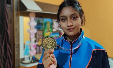 Sgr girl bags gold medal in 20th Junior National Championship