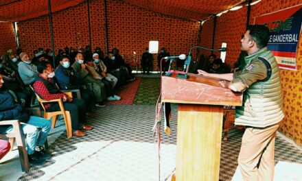 SSP Ganderbal Organised Police Public Interaction meet at PS Kheerbhawani