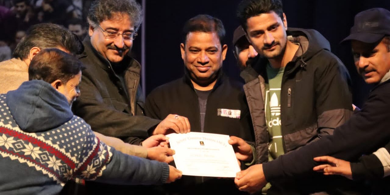 Five days Theatre Workshop Concludes in Tagore Hall.