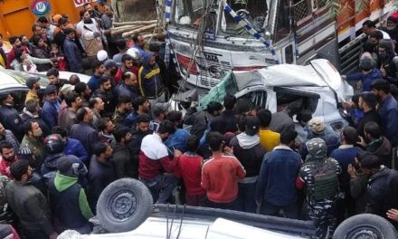 Speedy truck ran over vehicles at Magarkot, two person dead