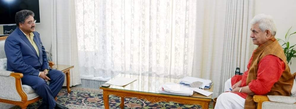 Mushtaaque Ali calls on Lt. Governor