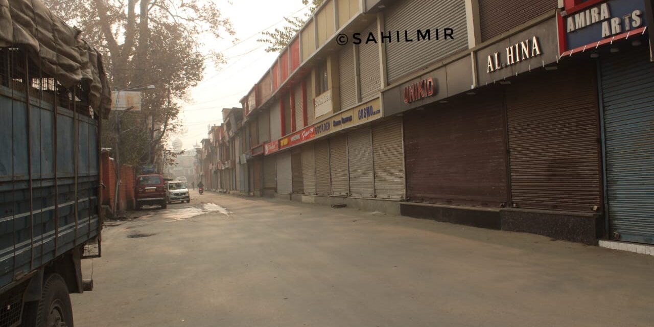 Hyderpora Encounter: Kashmir observes shutdown