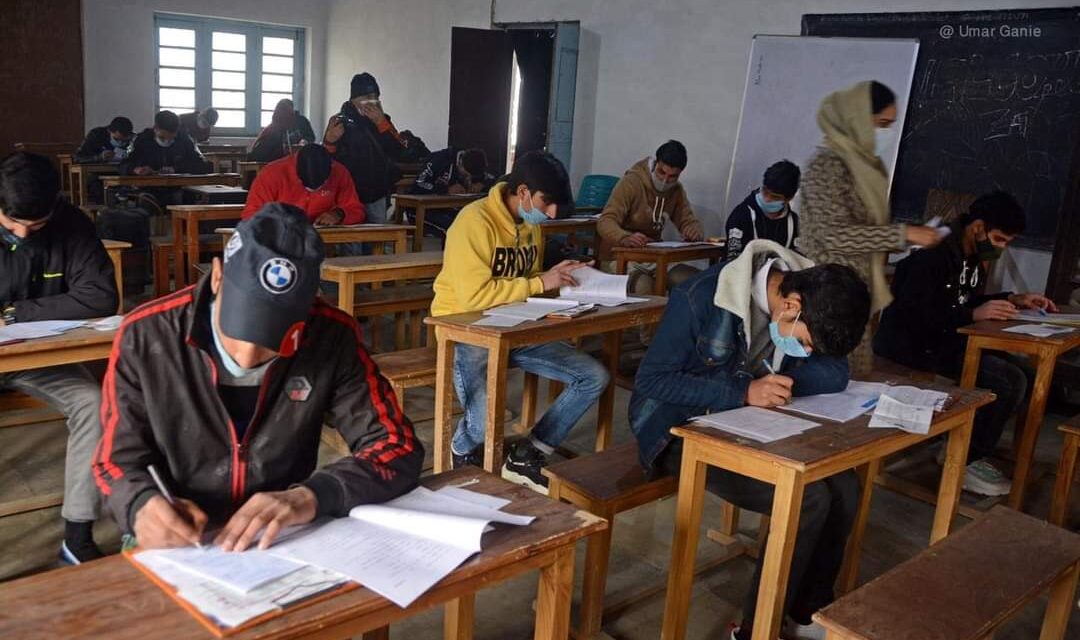 Class 10th exams commence in Kashmir