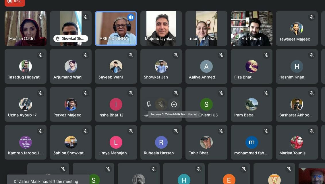 IUST’s Journalism Dept celebrates World Television Day;Noted expert Prof. Arbind Sinha delivers special lecture