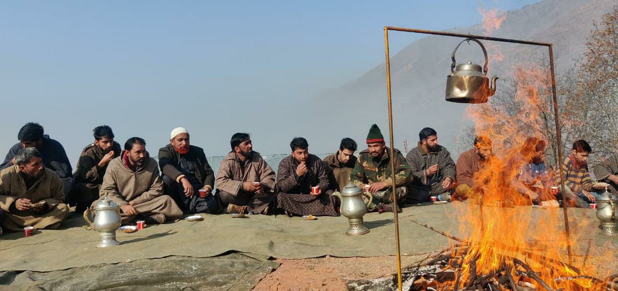 Indian Army organised Chai Pe Guftagu with the locals at Bandipora
