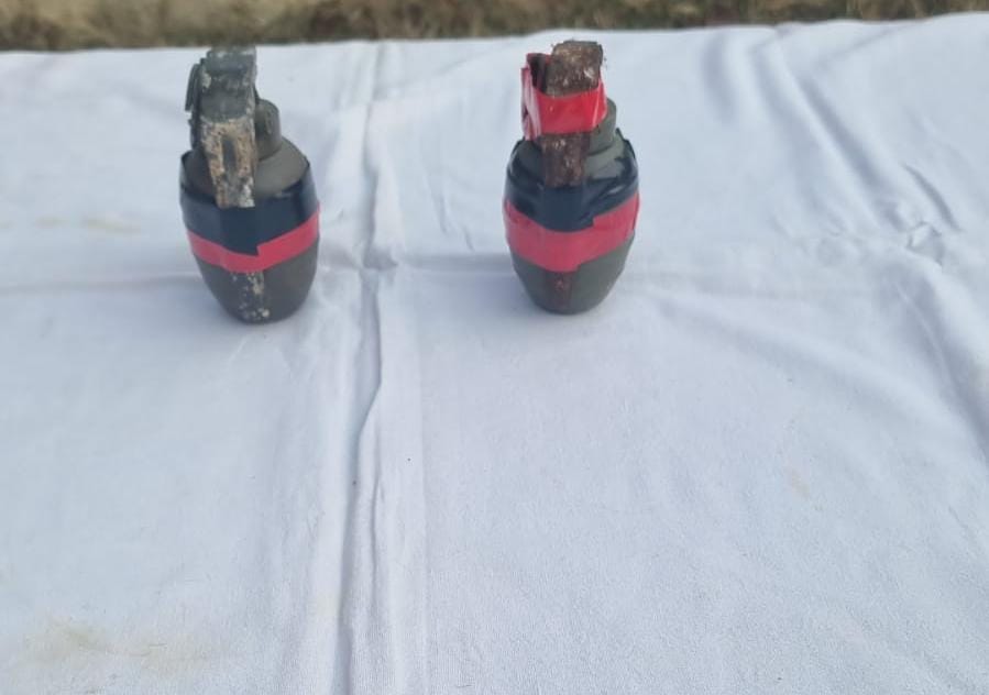 Palhallan Grenade Attack case: 3 LeT/TRF militant associates arrested in Baramulla, case solved by busting module says Police;02 grenade also recovered