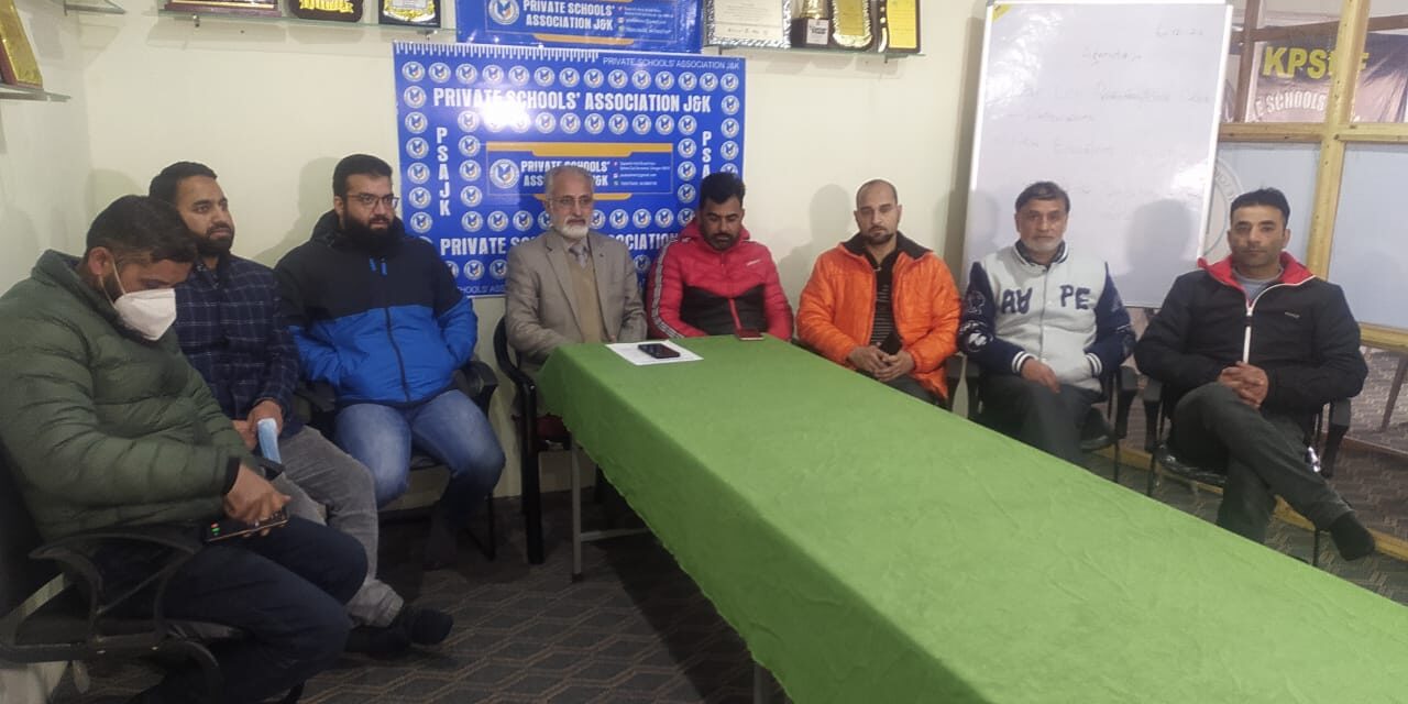 ‘Objectionable content in school book’: PSAJK holds meet with publishers, constitutes Expert Committee to check all books