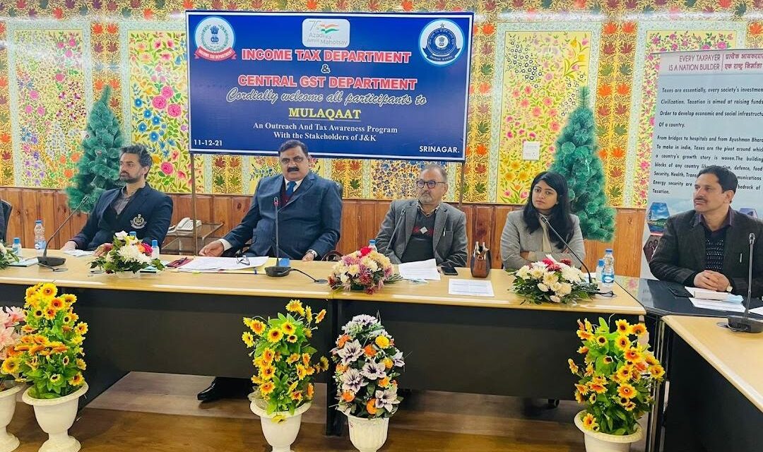 IT Department & Central GST Department organises Mulaqaat in Srinagar