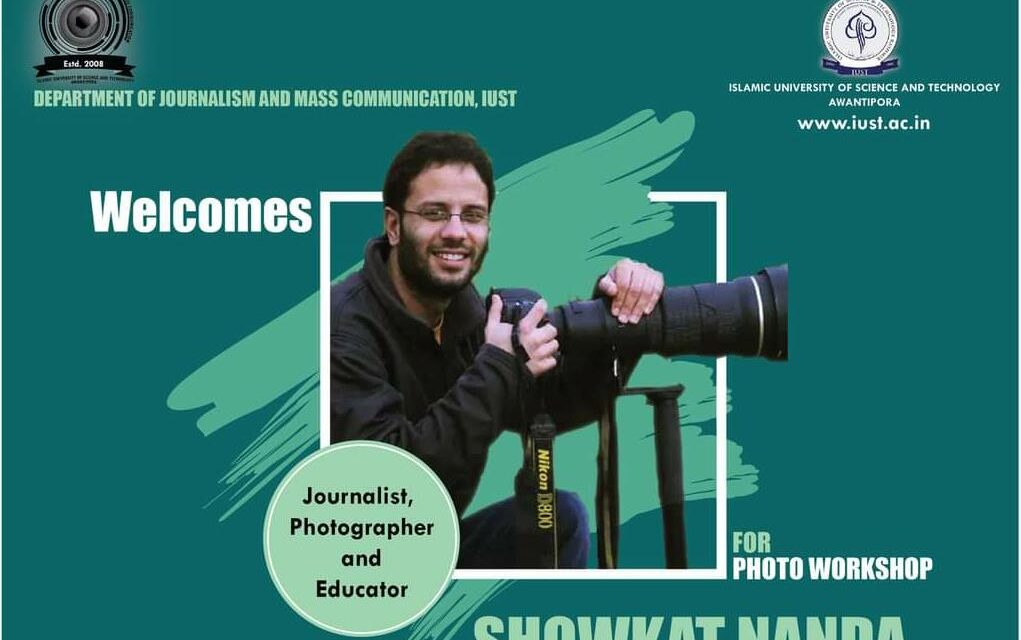 One-day photography workshop held at IUST’s Journalism Department