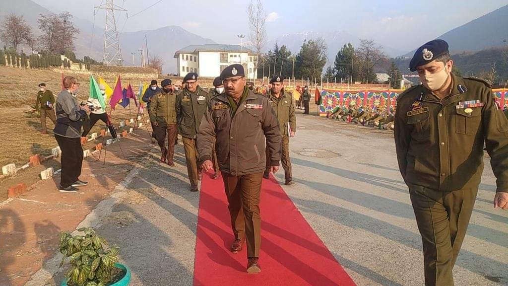 DGP visits PTS Manigam; addresses Trainees’ Darbar;Be focused so that you are able to face every challenge without any fear, difficulty: DGP to trainees