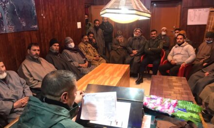 PCPG Meeting Held at Police Station Ganderbal