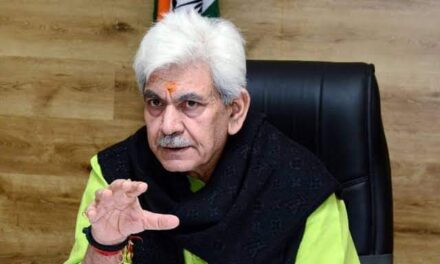 Some people don’t want J&K to be at par with other parts of India: LG Manoj Sinha