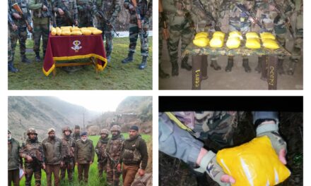31 kgs narcotics recovered along LoC In Poonch: Army