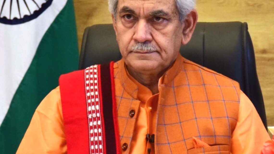 Those not satisfied with Delimitation Panel’s proposals should lodge their reservations in written form: LG Manoj Sinha