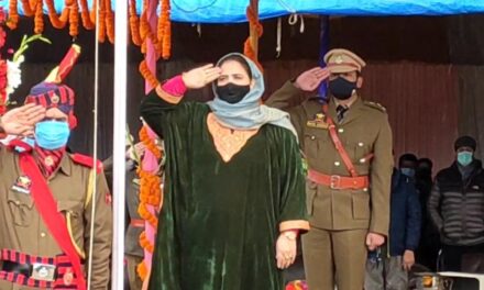 73rd Republic Day celebrated at Qamariya ground, Ganderbal