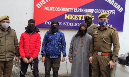 Three persons arrested after acid attack on Girl in Srinagar