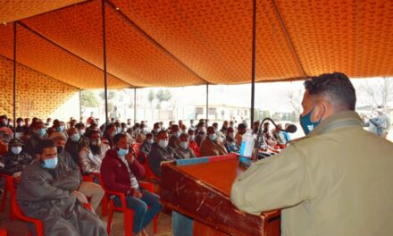 Police public meet held by SSP Ganderbal at Safapora