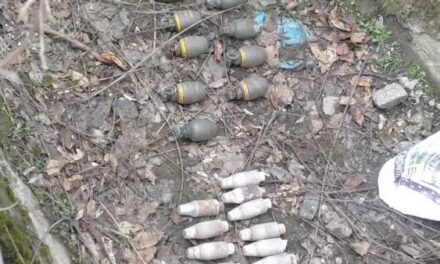 Police, security forces recover 11 grenades, 11 UBGL and other explosive material in Baramulla