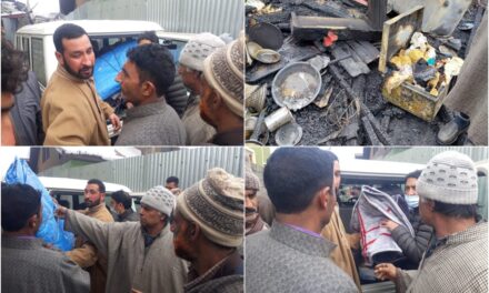 Arampora fire incident: District Admin  provides immediate ex-gratia relief to  victim family