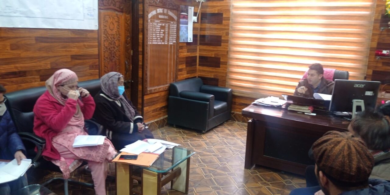 Arrangements for pulse polio immunization reviewed at Ganderbal