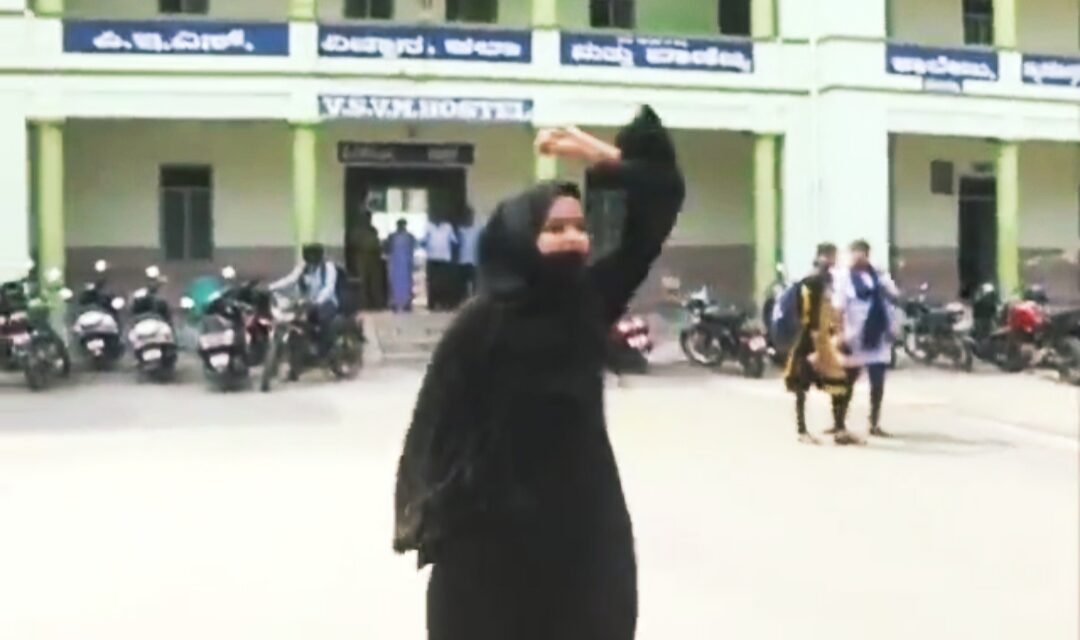 Hijab row: Will abide by court order, says student who shouted ‘Allah-hu-Akbar’