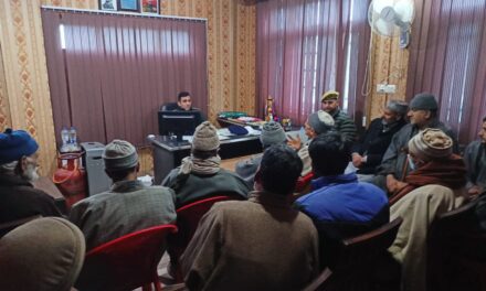 Ganderbal police facilitated PCPG meeting at police station Lar