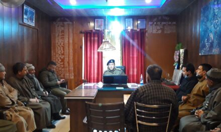 Police Station Ganderbal Organised PCPG Meeting