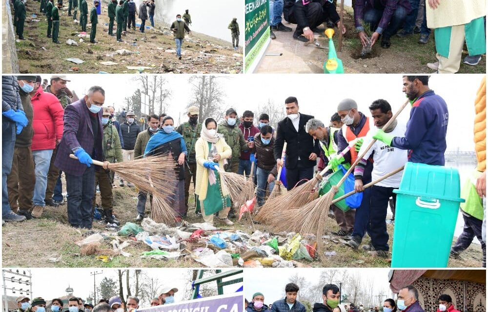 Div Com Kashmir inaugurates Municipal Council’s anti-polythene campaign in Ganderbal
