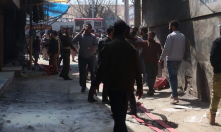 Fire breaks out in CRPF camp in Sopore town, doused