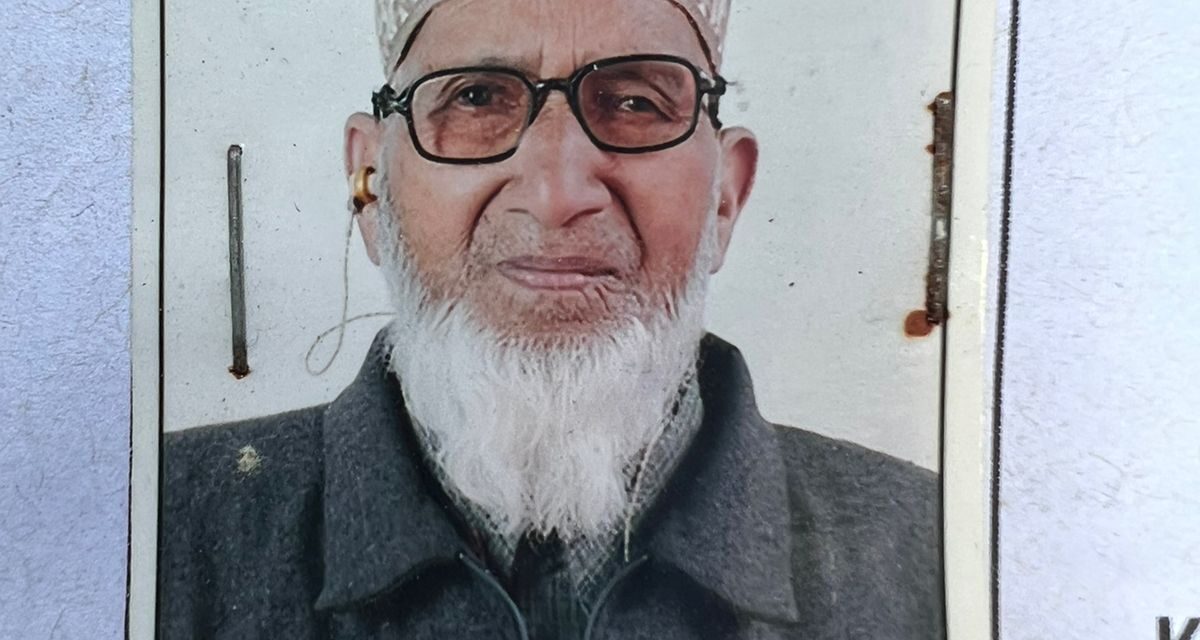 Accident kills elderly Chattabal man; poor family shattered, in deep shock