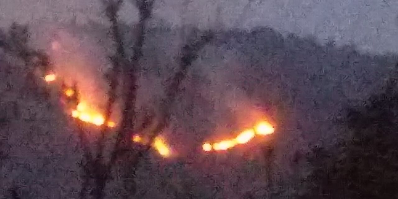 Fire Breaks Out In Ajas Wildlife Range Of Bandipora