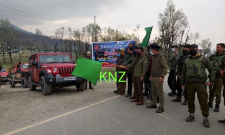 Snow drive to Sonamarg organised by Ganderbal Police