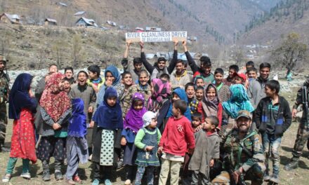 34 Assam Rifles organised “World Water Day” at Chattergul Kangan