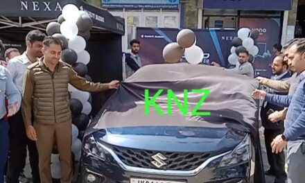 NEXA- Jamkash Vehicleades launches New Age Baleno at Kangan