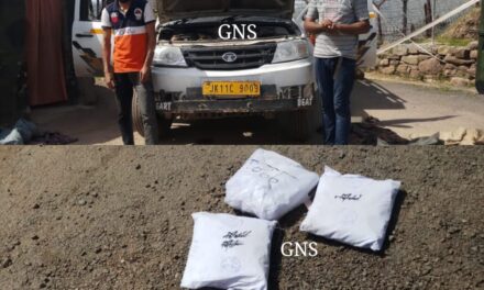 4 packets of narcotic-like substance found from load carrier, 2 held in Poonch