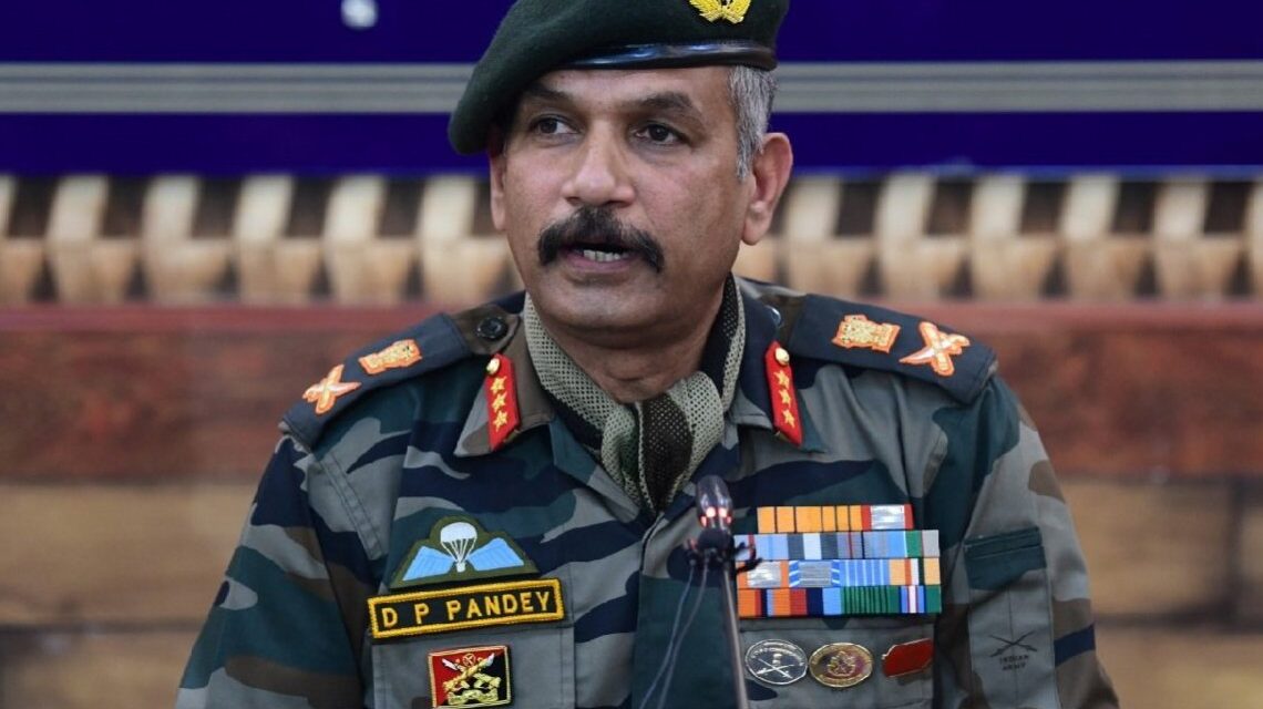 Important Security parameters—local militant recruitment, stone pelting, strike calls all time low: Lt Gen D P Pandey