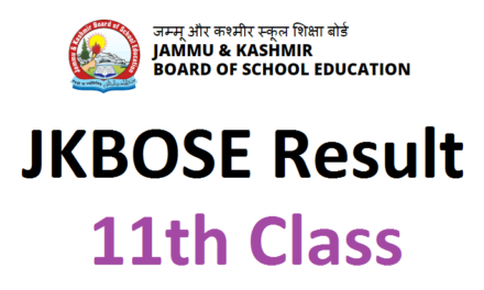 JKBOSE to declare 11th Standard results after Mar—20