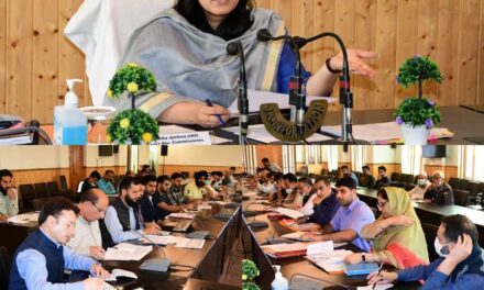 Progress on preparation of District Capex Budget 2022 – 23 discussed at Ganderbal